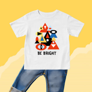 T-shirt Pour Bébé Abstrait géométrique