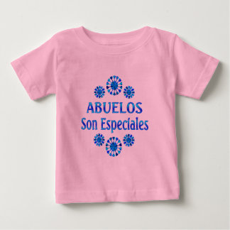T-shirt Pour Bébé Abuelos son Especiales