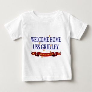 T-shirt Pour Bébé Accueil Accueil USS Gridely