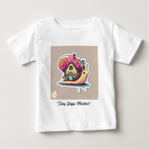T-shirt Pour Bébé "Accueil sur mon dos"