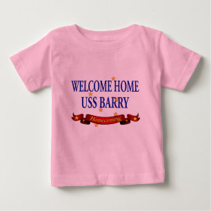 T-shirt Pour Bébé Accueil USS Barry