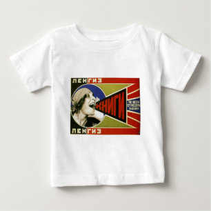 T-shirt Pour Bébé "Achetez les livres" par Alexandr Rodchenko
