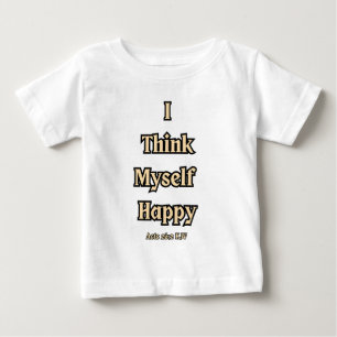 T-shirt Pour Bébé Actes 26:2 KJV Bible Verse Citation