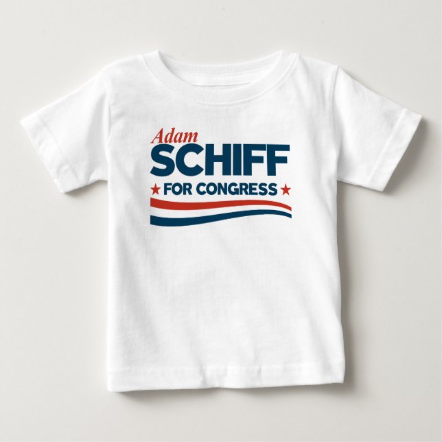 T-shirt Pour Bébé Adam Schiff (Devant)