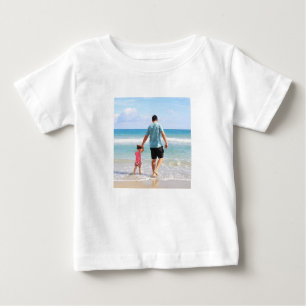 T-shirt Pour Bébé Add Your Own Photo ou texte
