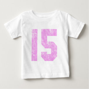 T-shirt Pour Bébé Ado fille 15e anniversaire cadeaux