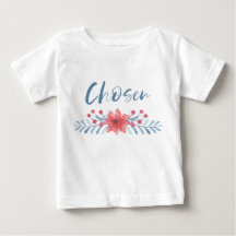 Adoption bleue et rose choisie d'enfants de fleurs
