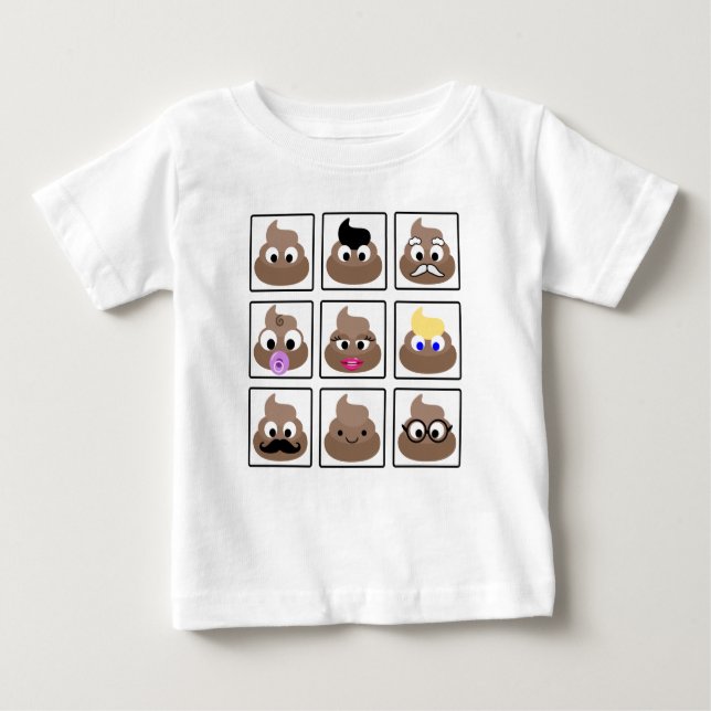 T-shirt Pour Bébé Afficher plusieurs faces (Devant)
