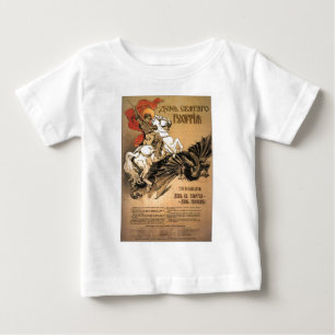 T-shirt Pour Bébé Affiches de propagande d'Union Soviétique de