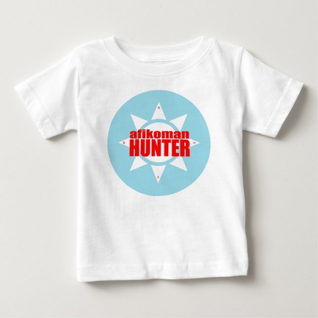 T-shirt Pour Bébé Afikoman Hunter (Devant)