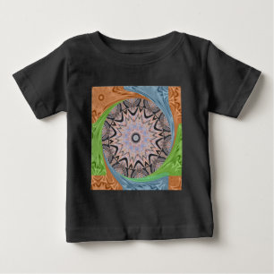 T-shirt Pour Bébé Africa Asia traditional edgy pattern