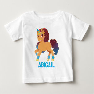 T-shirt Pour Bébé Afro Unicorn   La divine danse