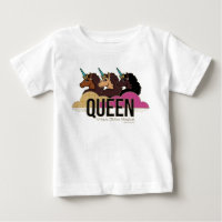 Afro Unicorn Queen Trio Design