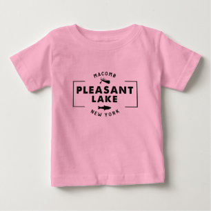 T-shirt Pour Bébé Agréable lac Toddler Ruffle Tee