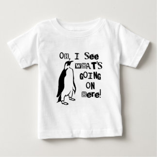 T-shirt Pour Bébé Ah, je vois que se passe-t-il