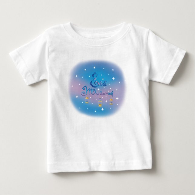T-shirt Pour Bébé Aïd Moubarak (Devant)