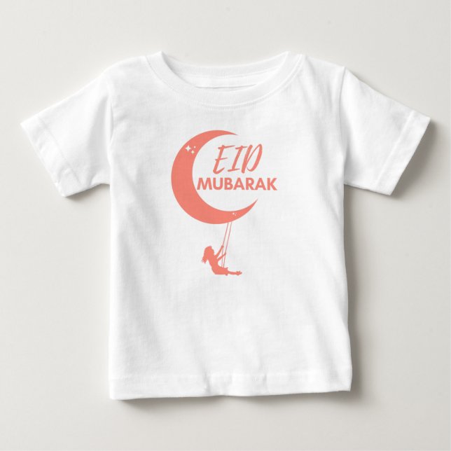 T-shirt Pour Bébé Aïd Moubarak (Devant)