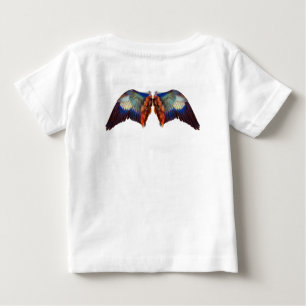 T-SHIRT POUR BÉBÉ AILES D'UN ROULEUR EUROPÉEN