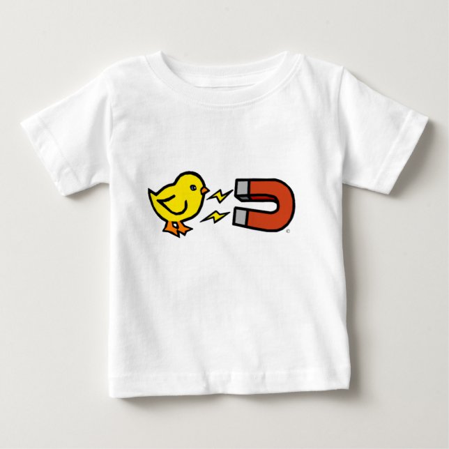 T-shirt Pour Bébé Aimant (Devant)