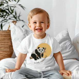 T-shirt Pour Bébé Aimer pendre