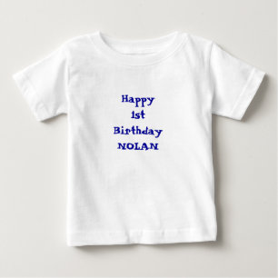 T-shirt Pour Bébé Ajoutez votre chemise namePersonalized de joyeux
