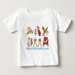 T-shirt Pour Bébé Alice et ses amis au pays des merveilles