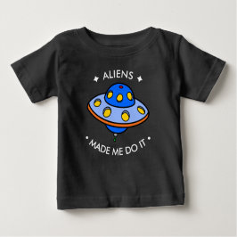 T-shirt Pour Bébé Aliens drôles mignons d'UFO |