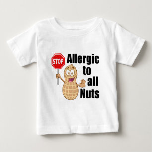 T-shirt Pour Bébé Allergie de Nut