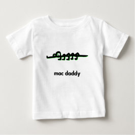 T-shirt Pour Bébé Alligator mac papa