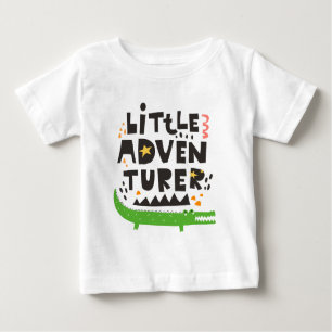 T-shirt Pour Bébé Alligator petit aventurier