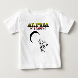 T-shirt Pour Bébé Alpha dans la formation