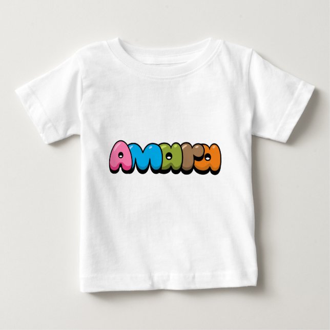 T-shirt Pour Bébé Amara (Devant)