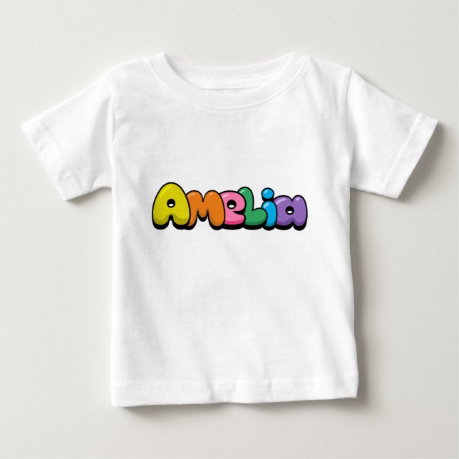 T-shirt Pour Bébé Amelia (Devant)