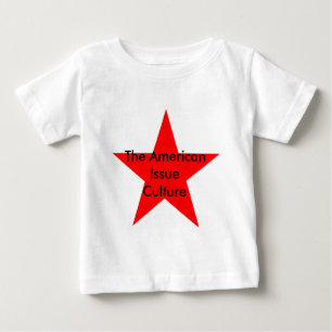 T-shirt Pour Bébé American Issue Culture Star Red