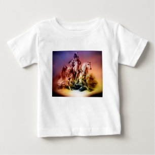 T-shirt Pour Bébé Amérindien