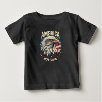 Amérique 1776 2026 Aigle chauve Drapeau patriotiqu