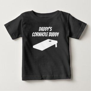 T-shirt Pour Bébé Ami de Cornhole du papa