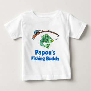 T-shirt Pour Bébé Ami de la pêche de Papou