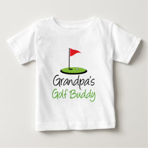 T-shirt Pour Bébé Ami du golf du grand-papa