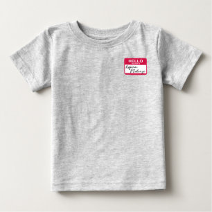 T-shirt Pour Bébé AMIS™   Bonjour Mon nom est Regina Phalange