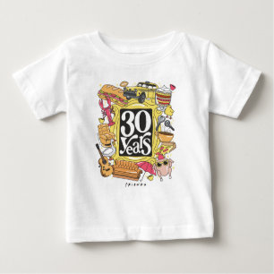 T-shirt Pour Bébé AMIS™   Graphique de 30 ans
