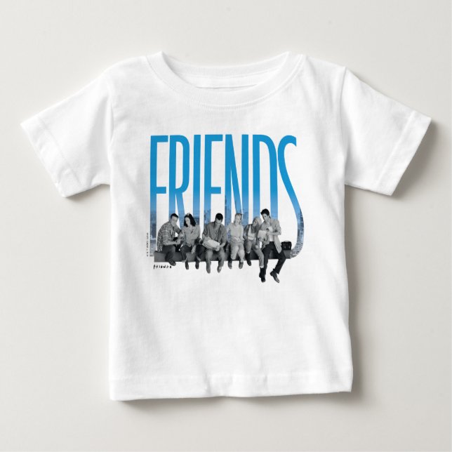 T-shirt Pour Bébé AMIS™ | La Bande (Devant)