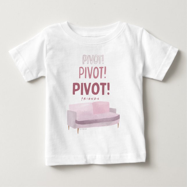 T-shirt Pour Bébé AMIS™ | Pivot (Devant)