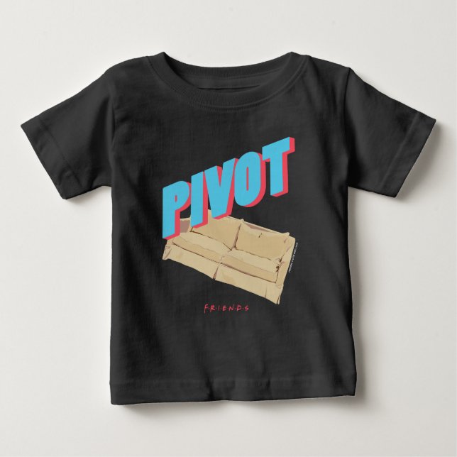 T-shirt Pour Bébé AMIS™ | Pivot (Devant)