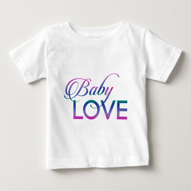 T-shirt Pour Bébé Amour bébé (Devant)