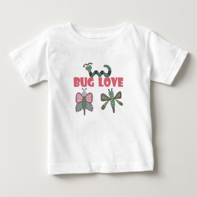 T-shirt Pour Bébé Amour du bogue (Devant)