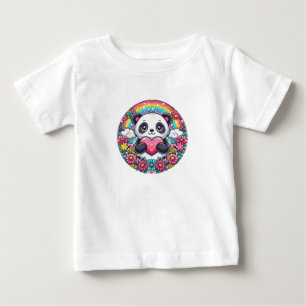 T-shirt Pour Bébé Amour Panda Baby