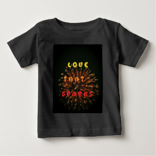 T-shirt Pour Bébé Amour qui éveille le design artistique Abstrait Im
