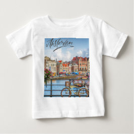 T-shirt Pour Bébé Amsterdam