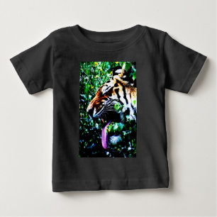 T-shirt Pour Bébé Amur Tiger